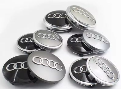 Audi Centre Caps  Set of 4