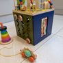 Zany Zoo Wooden Activity Cube and IKEA wooden toys Image 2