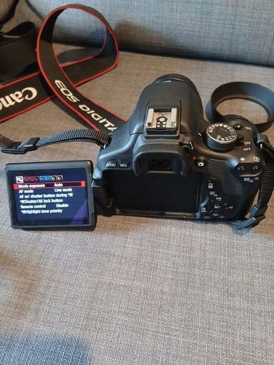 Canon EOS 600D dslr camera & accessories