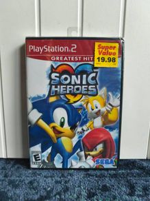 Sealed Sonic Heroes PlayStation 2 Greatest Hits Minted Condition