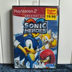 Sealed Sonic Heroes PlayStation 2 Greatest Hits Minted Condition