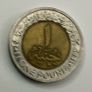 The pharo's golden Parade Egyptian one pound commemorative Coin Image 2