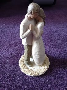 Willow Tree 'Promise' Cake Topper
