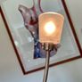 Rare IKEA Kryssbo Medusa Tentacle Jellyfish Stainless Floor Dimmer Accent Lamp Image 5