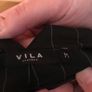 Ladies Vila Pinstripe Trousers Size M Image 2