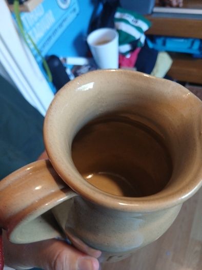 queen ann whiskey jug