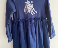 Navy Leigh Willow Rucker dress age 3-4 years