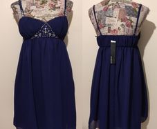 Beautiful Purple Dress New With Tags