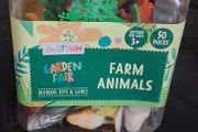 toy animals in box