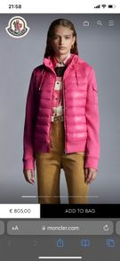 Moncler Quilted sweatshirt