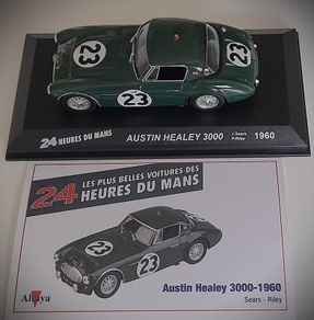 Diecast Model Le Mans Austin Healey 3000 - Le Mans 1:43 Collection