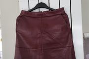 Only brand faux leather skirt