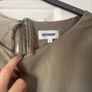 Weekday Sage green satin blouse size M Image 3