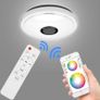 60W LED Full Color Ceiling Light RGB Dimmable Bluetooth Music Speaker APP Remote Image 3