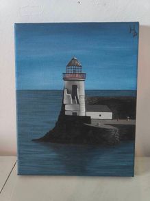 Original acrylic landscape painting