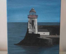 Original acrylic landscape painting