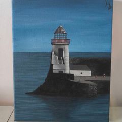 Original acrylic landscape painting