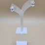 Sterling Silver Women's Zirconia Earrings Image 3