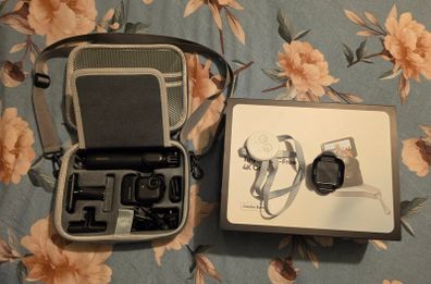 instra360 go ultra, ulanzi flexible tipod and dji neo 2 cases