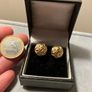 Ladies gold earrings Image 2