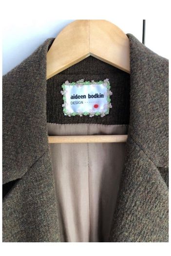 Aideen Bodkin Designed fitted wool ladies coat