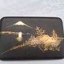 Damascene Komai 24kgold Inlay Meiji Period Case Image 2