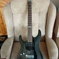 ESP Ltd MH 50 Black left handed guitar for sale