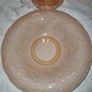 Art Deco Glass Rose Bowl Image 4