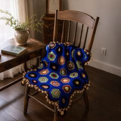 Handmade Crochet Blanket or Wall Hanging