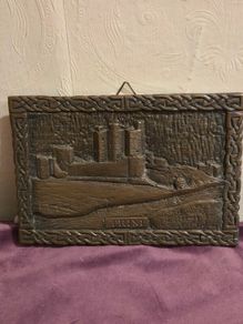 Irish Celtic Art - Bronze Finish "Trim" Plaque