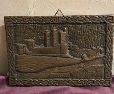 Irish Celtic Art - Bronze Finish "Trim" Plaque
