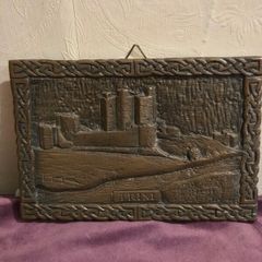 Irish Celtic Art - Bronze Finish "Trim" Plaque