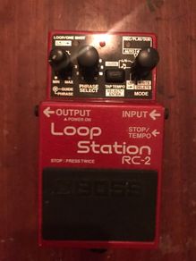 Boss loop pedal