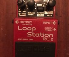 Boss loop pedal