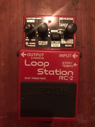 Boss loop pedal