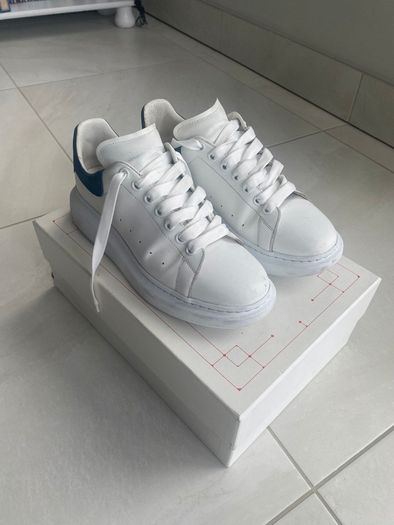 Alexander McQueen Oversized Leather Sneakers