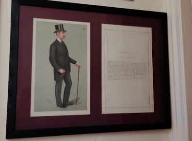 Antique Vanity Fair  "Spy"  The Duke of Wellington