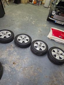 mini cooper alloys 5 stud