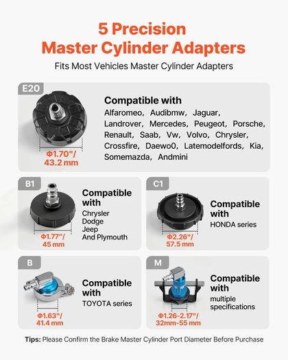 3L Brake Bleeder Kit Manual Brake Fluid Bleede