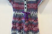 Crochet dress 6-7 yrs