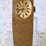 Vintage Regency Gold Plated 17 Jewels Women's Wristwatch. Image 7