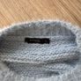 TIFFOSI pastel blue cropped fluffy jumper size S Image 5