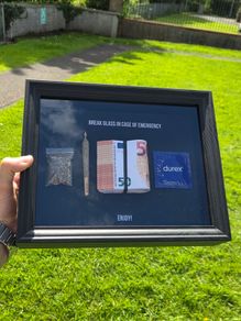Gift 3D money frame art pictures
