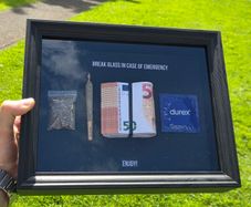 Gift 3D money frame art pictures