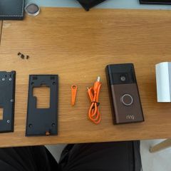 ring doorbell with extras.