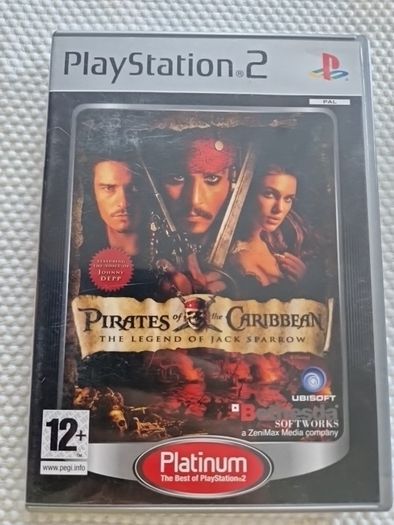 Pirates of the Caribbean The Legend of Jack Sparrow PlayStation2 Ps2 Games Original