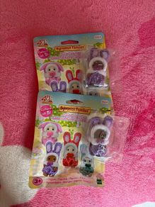 Sylvanian Families - colourful bunny costume babies blind bag