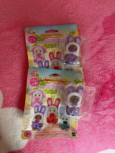 Sylvanian Families - colourful bunny costume babies blind bag