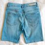 Stretchy Lands End Denim Shorts Size 170 Image 3