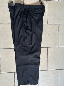Mens Black Trousers 42 29